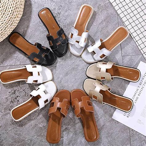 hermes dupe sandals h&m|Hermes oran sandals look alike.